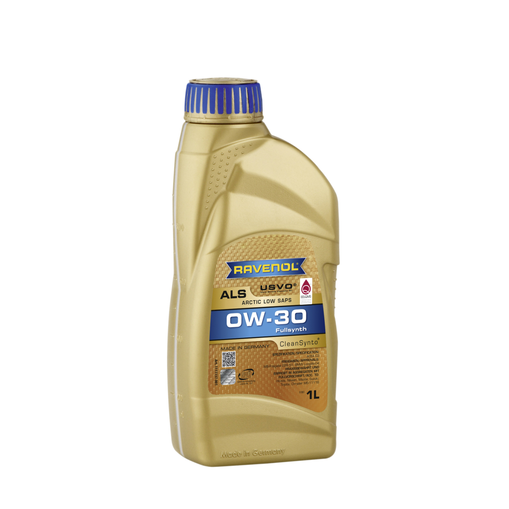 Моторно масло RAVENOL Arctic Low SAPS ALS 0W-30 1 л.
