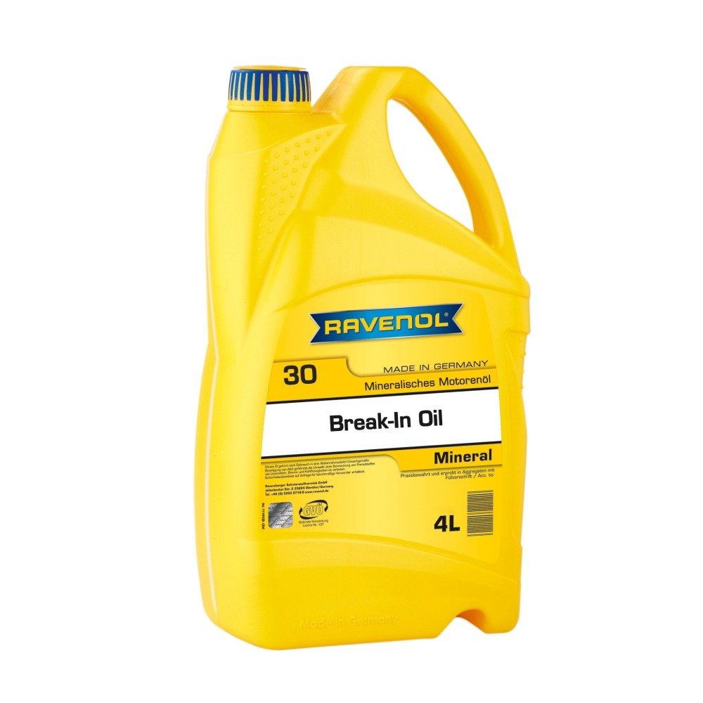 Моторно масло RAVENOL Break-In Oil SAE 30 4 л.