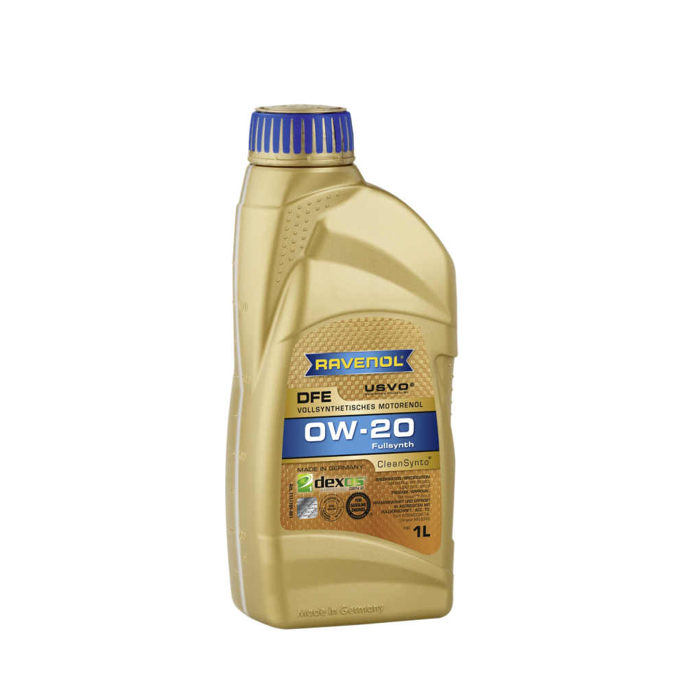 Моторно масло RAVENOL DFE 0W-20 1 л.