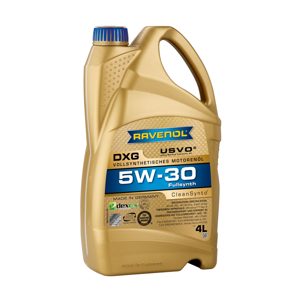 Моторно масло RAVENOL DXG 5W-30 4 л.