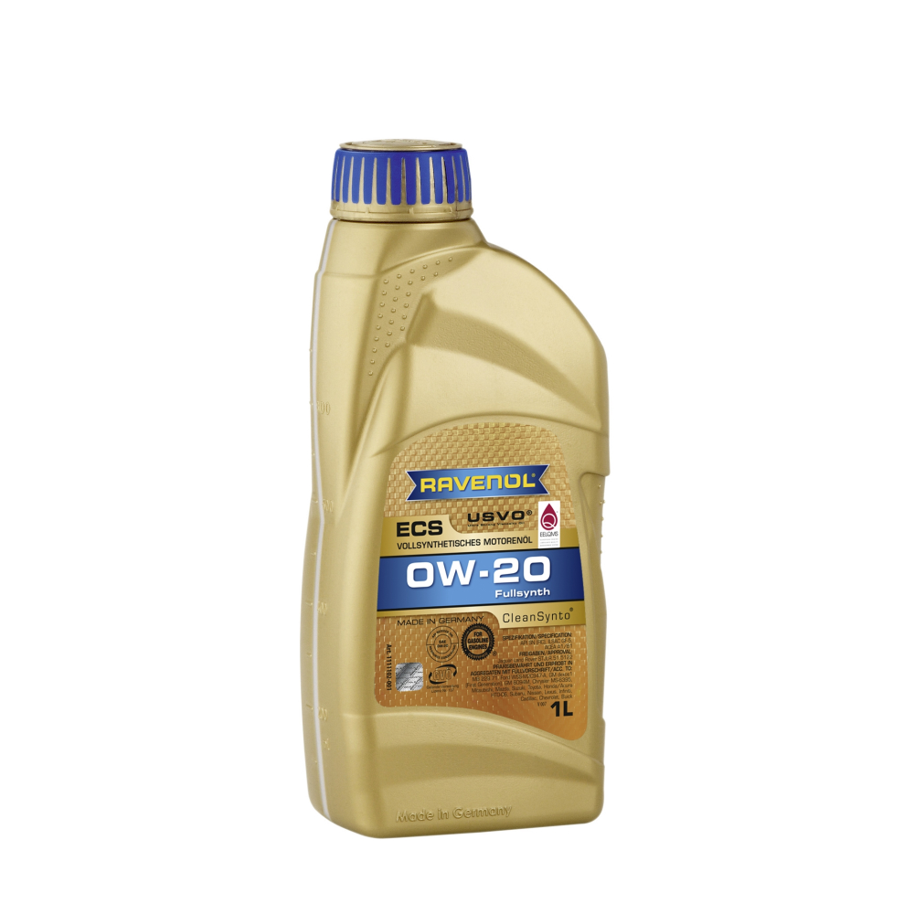 Моторно масло RAVENOL Eco Synth ECS 0W-20 1 л.