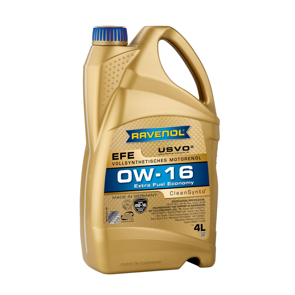 Моторно масло RAVENOL EFE 0W-16 4 л.