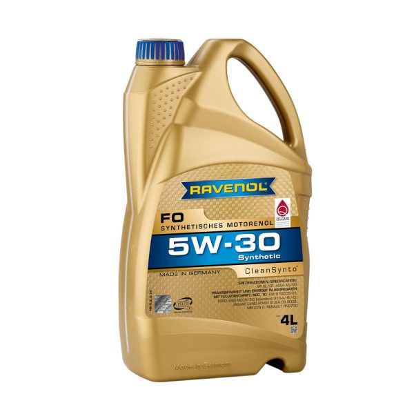 Моторно масло RAVENOL FO 5W-30 4 л.