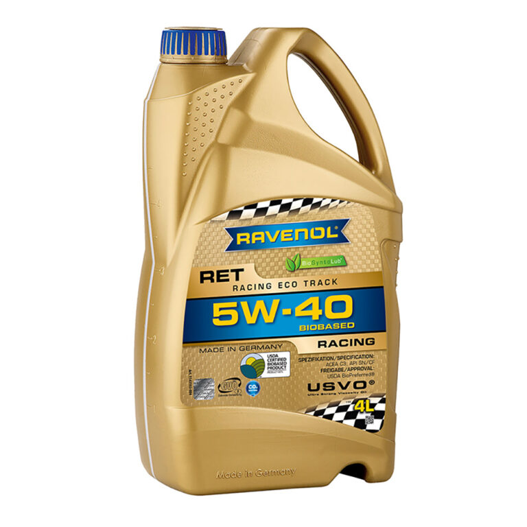 Моторно масло RAVENOL Racing Eco Track RET 5W-40 4 л.