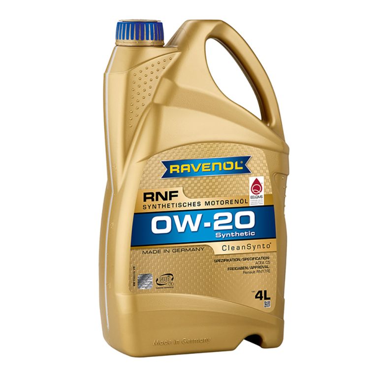 Моторно масло RAVENOL RNF 0W-20 4 л.