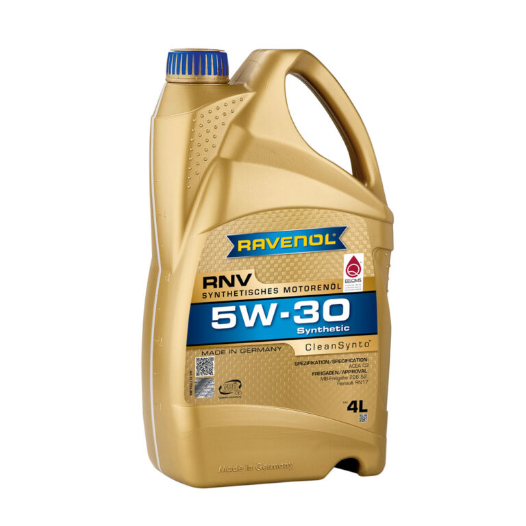 Моторно масло RAVENOL RNV 5W-30 4 л.