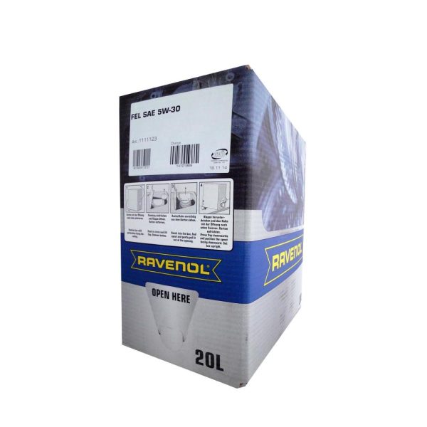 Моторно масло RAVENOL FEL 5W-30 20 л. Bag in Box